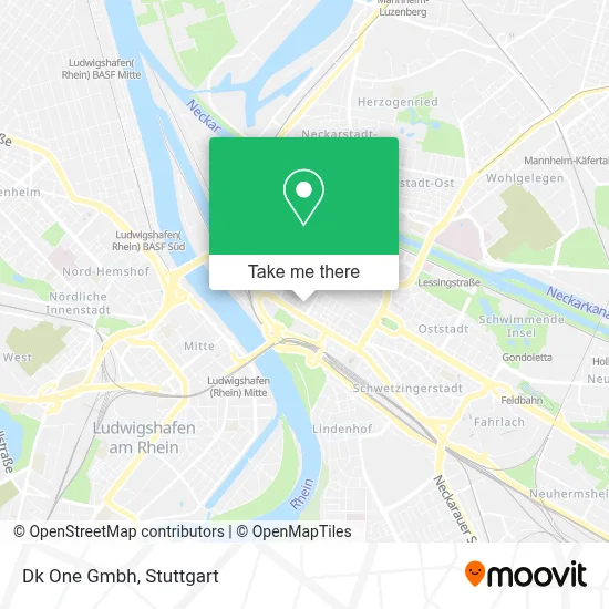Dk One Gmbh map