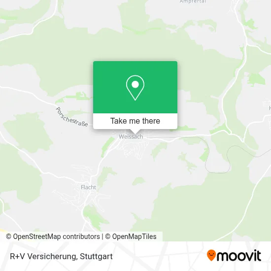 R+V Versicherung map