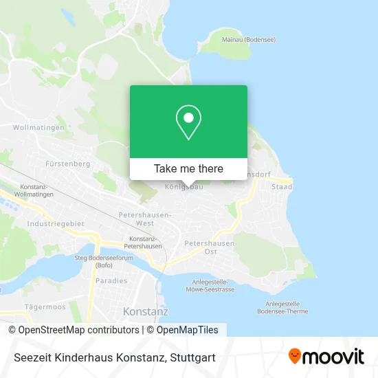 Seezeit Kinderhaus Konstanz map