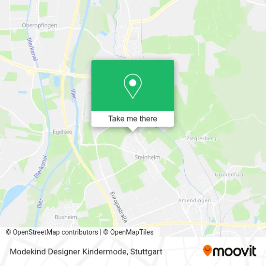 Modekind Designer Kindermode map