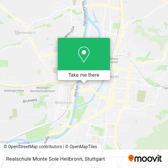 Realschule Monte Sole Heilbronn map