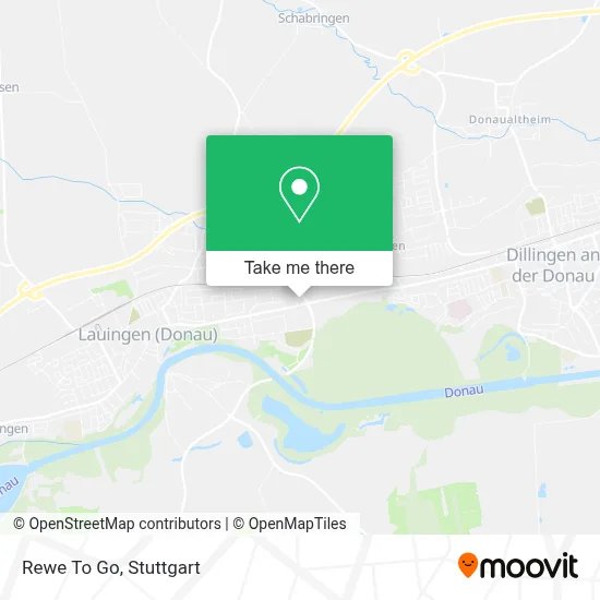 Rewe To Go map