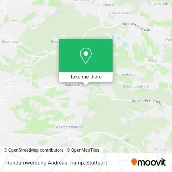 Rundumwerbung Andreas Trump map