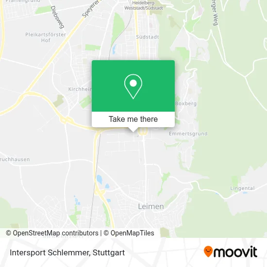 Intersport Schlemmer map