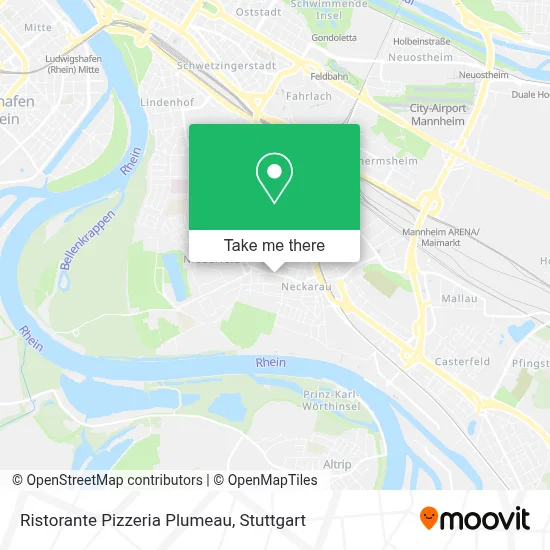 Ristorante Pizzeria Plumeau map