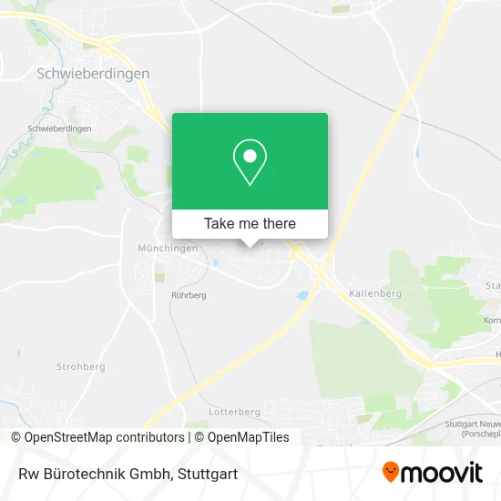 Rw Bürotechnik Gmbh map