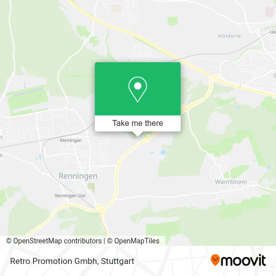 Retro Promotion Gmbh map