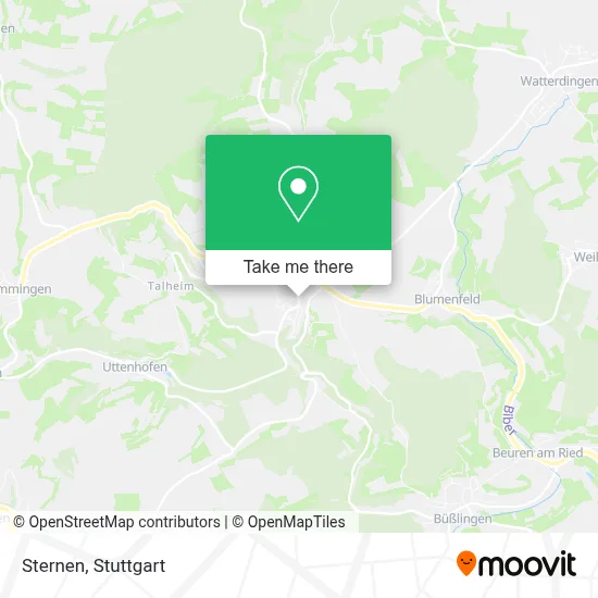 Sternen map