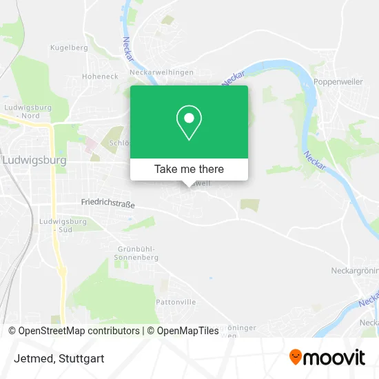 Jetmed map