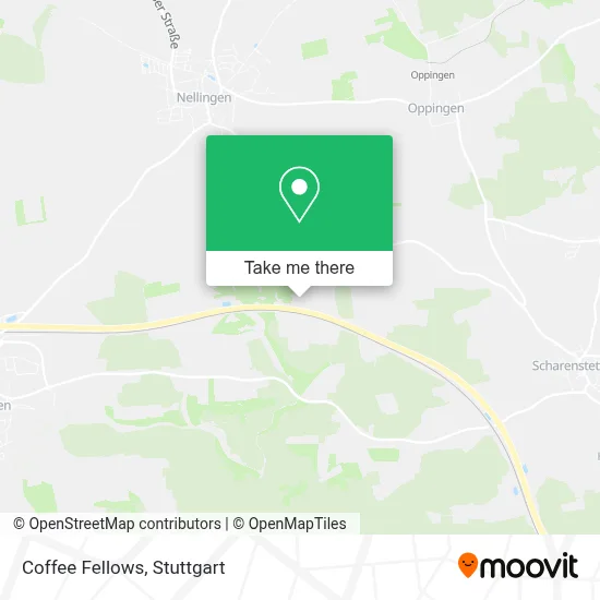 Coffee Fellows map