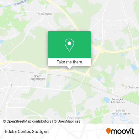 Edeka Center map