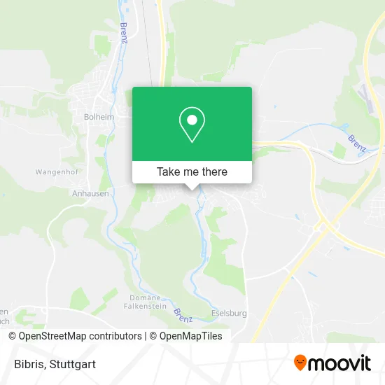 Bibris map