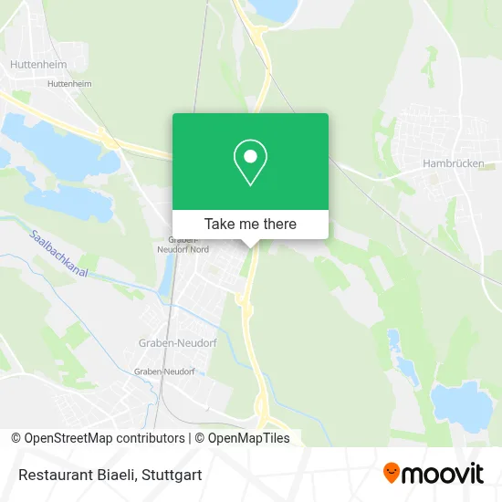 Restaurant Biaeli map