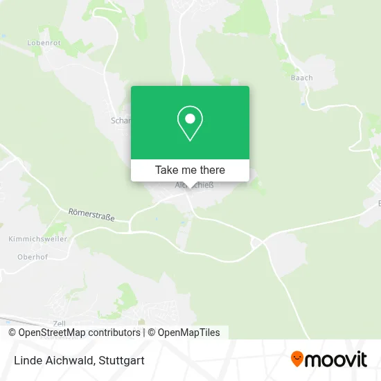 Linde Aichwald map