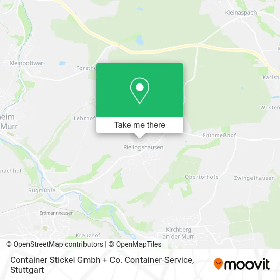 Container Stickel Gmbh + Co. Container-Service map