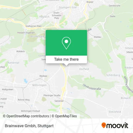 Brainwave Gmbh map