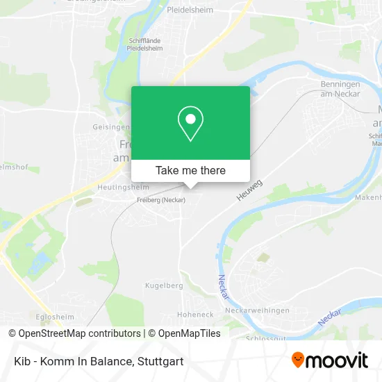 Kib - Komm In Balance map