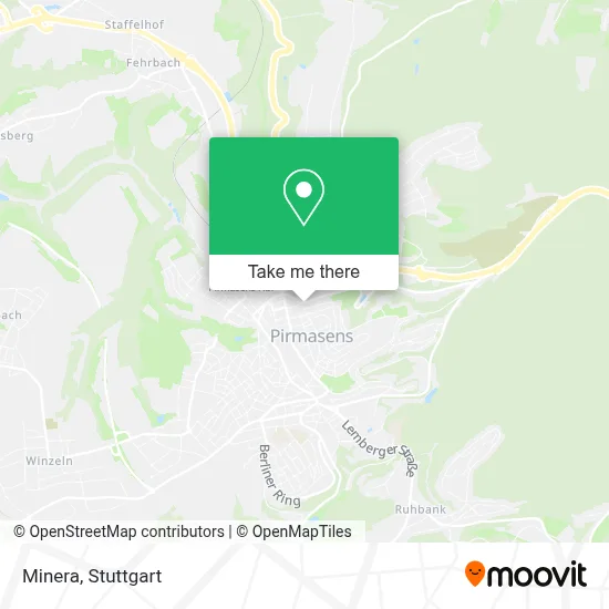 Minera map