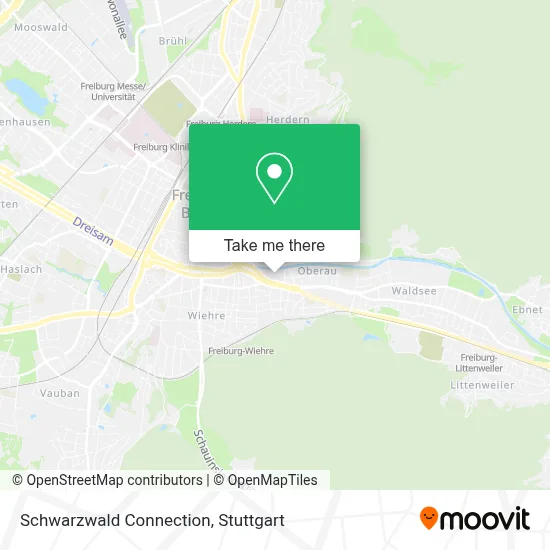 Schwarzwald Connection map