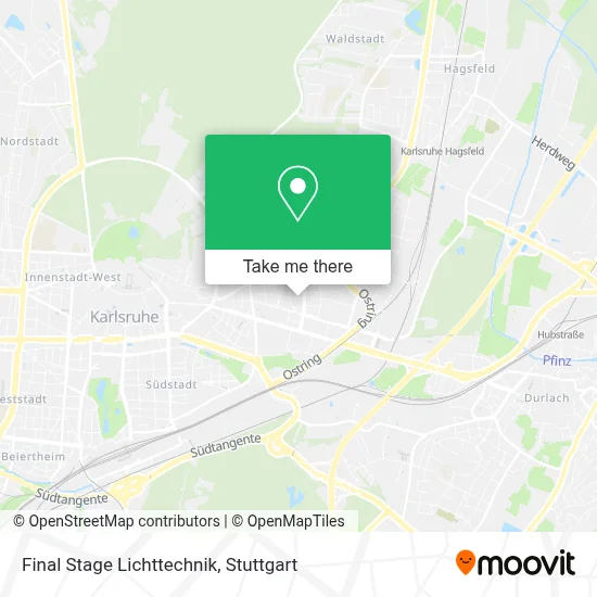 Final Stage Lichttechnik map