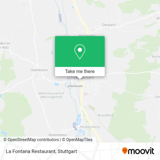 Ristorante La Fontana map