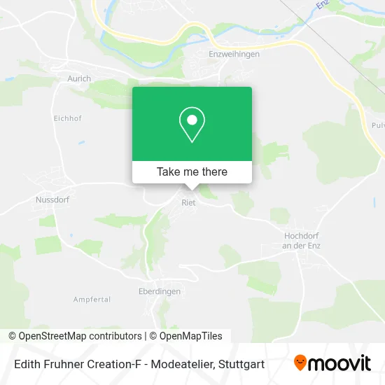 Edith Fruhner Creation-F - Modeatelier map