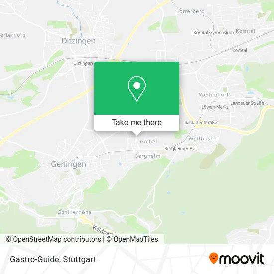 Gastro-Guide map