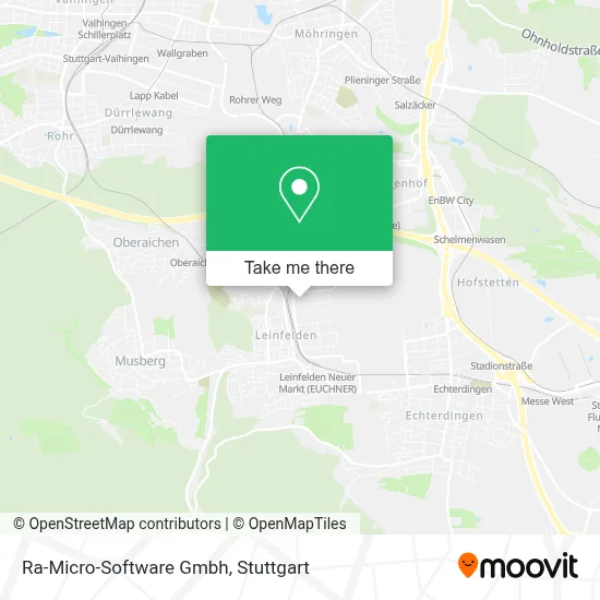 Ra-Micro-Software Gmbh map