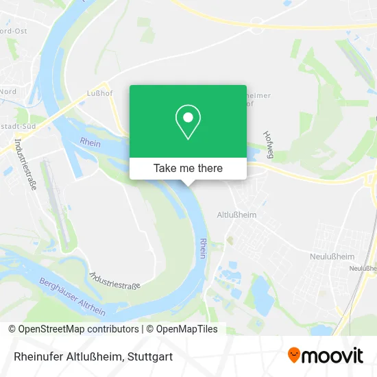 Rheinufer Altlußheim map