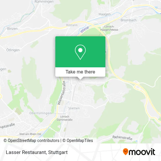 Lasser Restaurant map