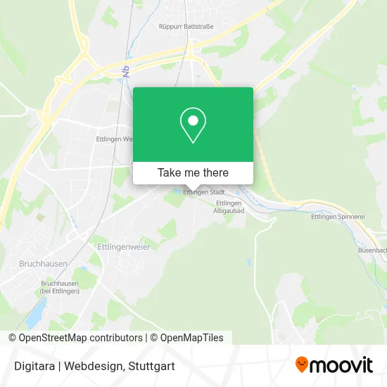 Digitara | Webdesign map