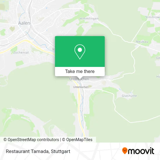 Restaurant Tamada map