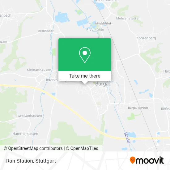 Ran Station map