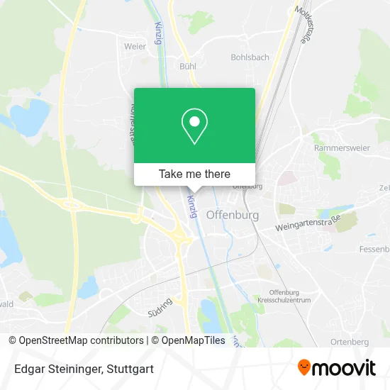 Edgar Steininger map
