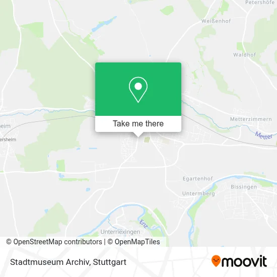 Stadtmuseum Archiv map