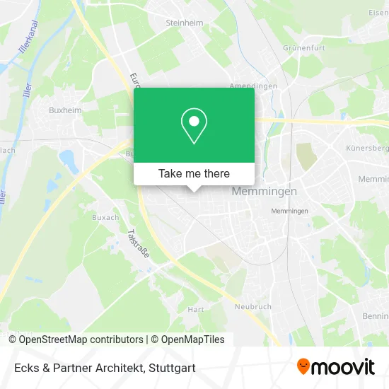Ecks & Partner Architekt map