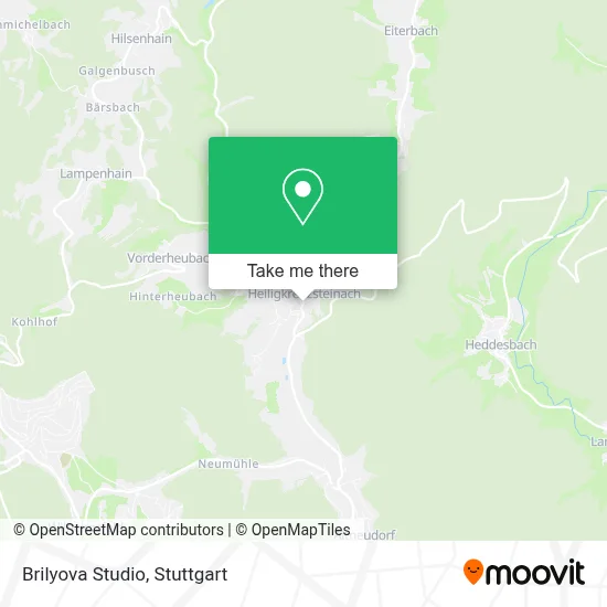 Brilyova Studio map