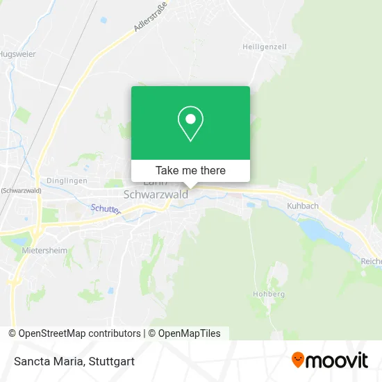 Sancta Maria map