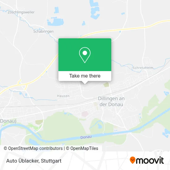 Auto Üblacker map