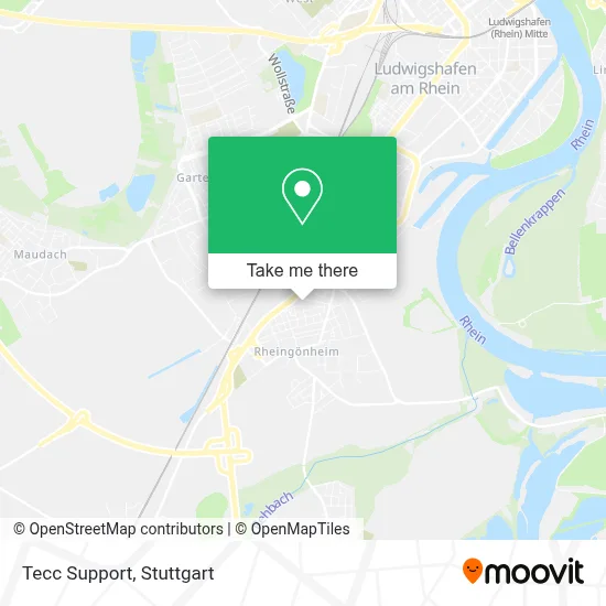 Tecc Support map