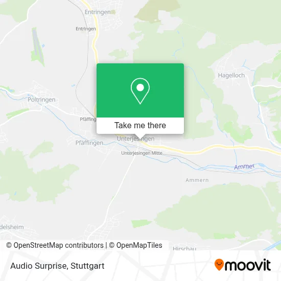 Audio Surprise map
