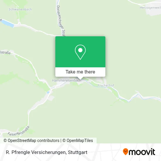 R.  Pfrengle Versicherungen map