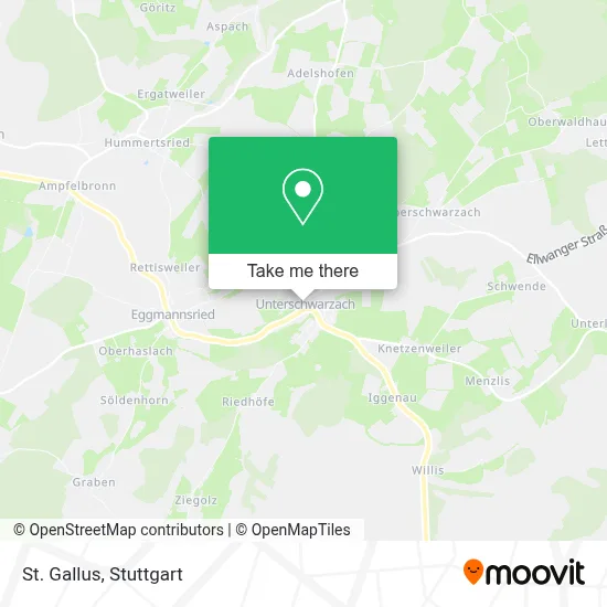 St. Gallus map