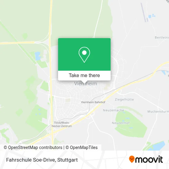 Fahrschule Soe-Drive map