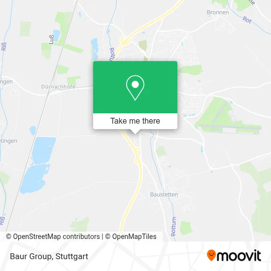 Baur Group map