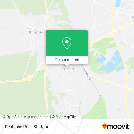 Deutsche Post map