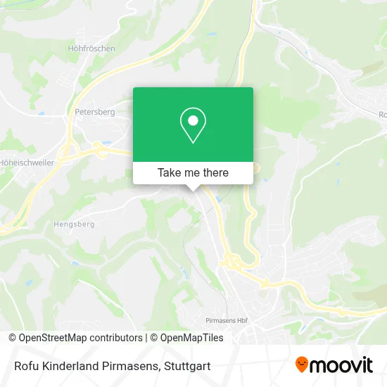 Rofu Kinderland Pirmasens map