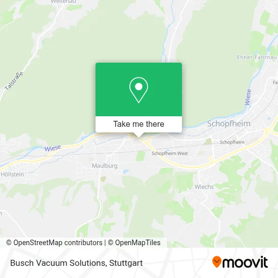 Busch Vacuum Solutions map