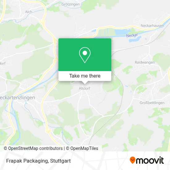 Frapak Packaging map