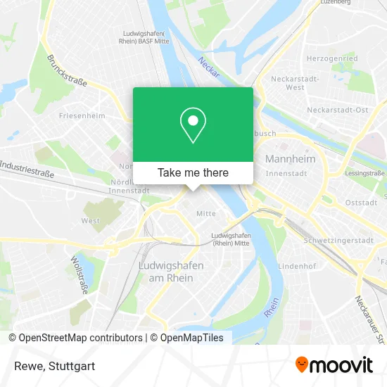 Rewe map